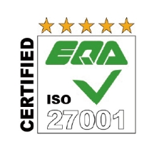 EQA ISO 27001 認証マーク