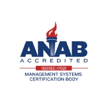 ANAB Management Systems Certification Body 認証マーク